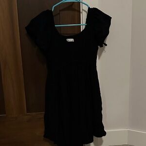 Elegant Black Hollister Dress with built in shorts